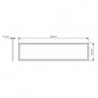 Panel LED ściemnialny 30x120 36W SRPL30x120-36WH-1-10V wymiary